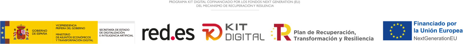 Programa Kit Digital cofinançat pels fons Next Generation (EU) del Mecanisme de Recuperació i Resiliència